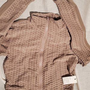 Detached Zip-up Sport Jacket - Mocha Color